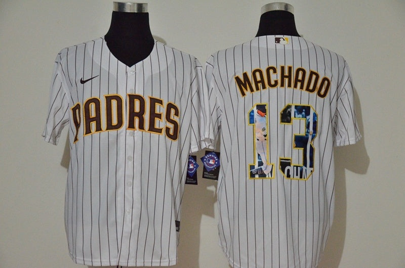 San Diego Padres #13 Manny Machado Style 2