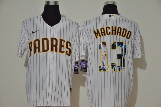 San Diego Padres #13 Manny Machado Style 2