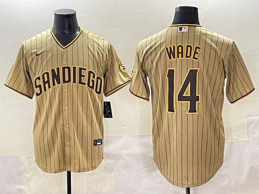 San Diego Padres #14 Wade Padres Adult