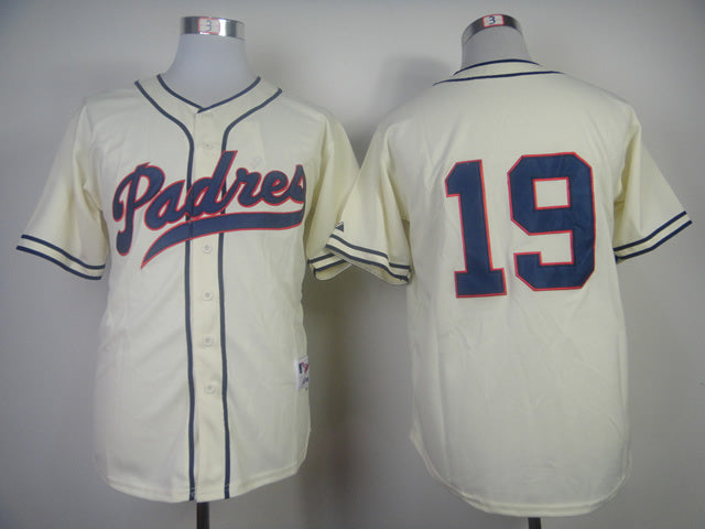 San Diego Padres #19 Padres 19# 198 Off-White Inverted Edition