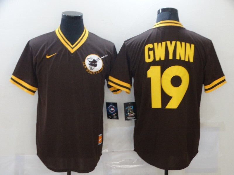 San Diego Padres #19 Tony Gwynn New Retro Adult 241