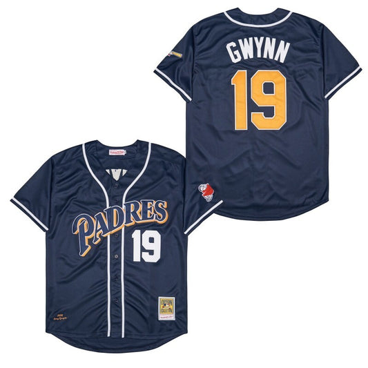 San Diego Padres #19 Tony Gwynn Style 4