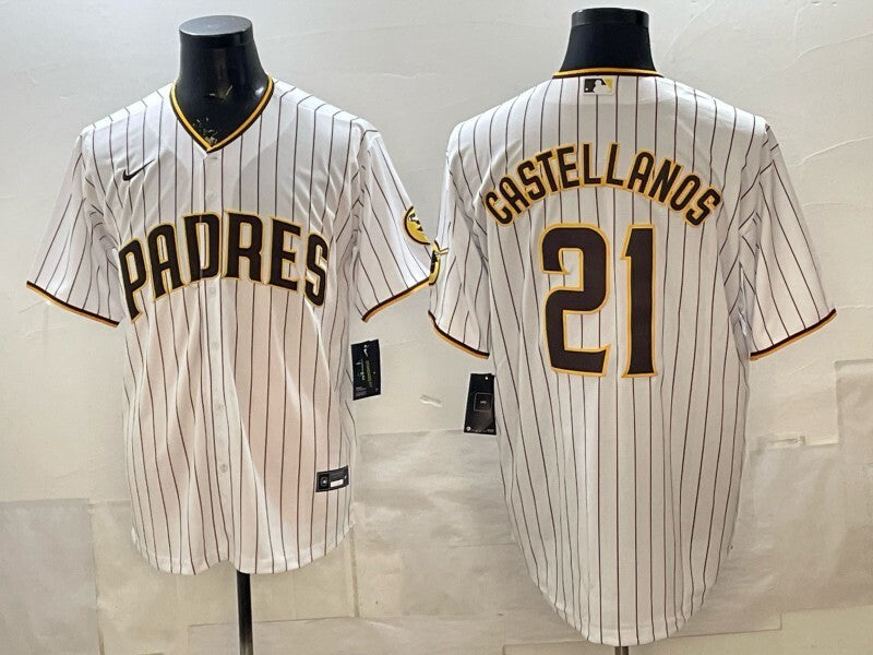 San Diego Padres #21 Nick Castellanos Padres Adult