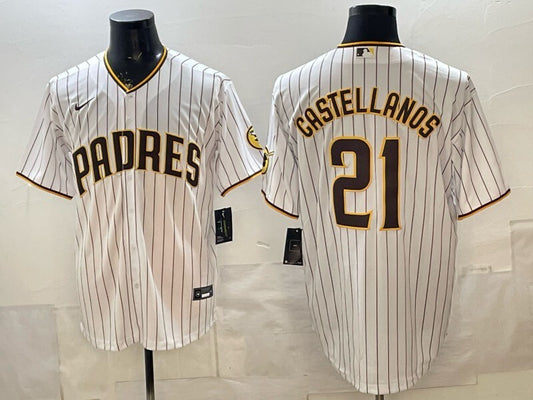San Diego Padres #21 Nick Castellanos Padres Adult