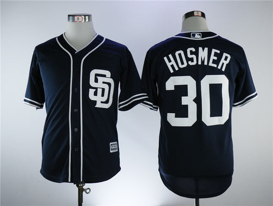 San Diego Padres #30 Eric Hosmer Padres 30 Blue Fan