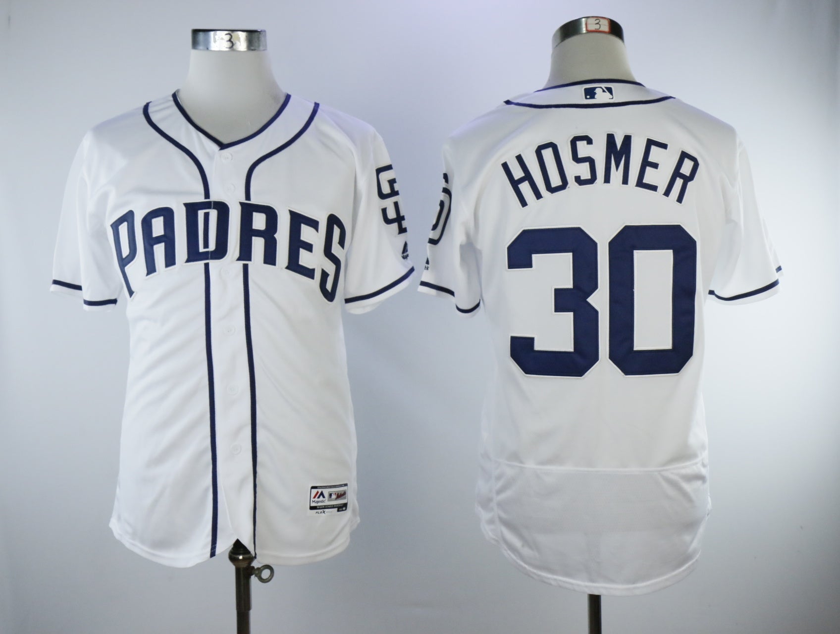 San Diego Padres #30 Eric Hosmer Padres 30 White Elite