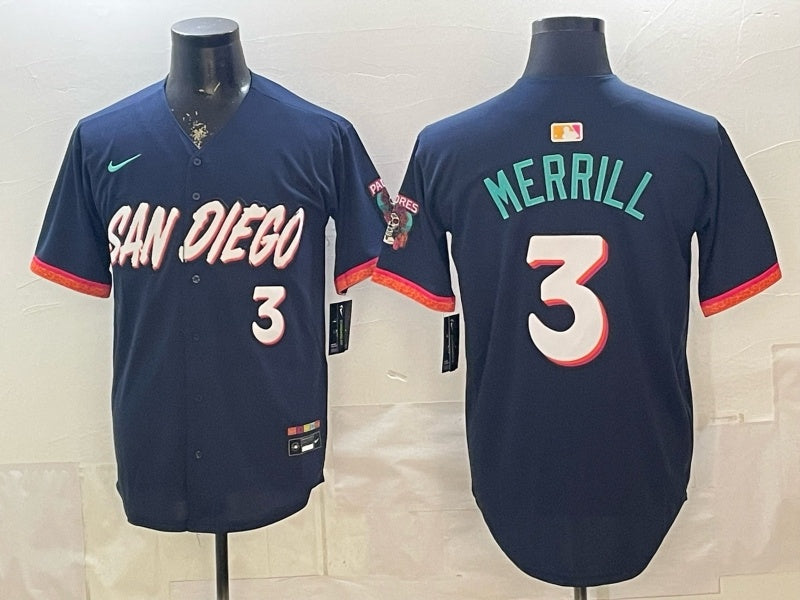 San Diego Padres #3 Jackson Merrill Padres Special V2