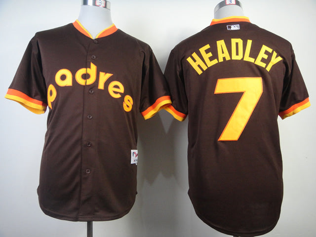 San Diego Padres #7 Padres 7 1984 Inverted