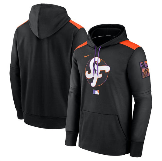 San Francisco Giants Black 2025 City Connect Collection Performance Pullover