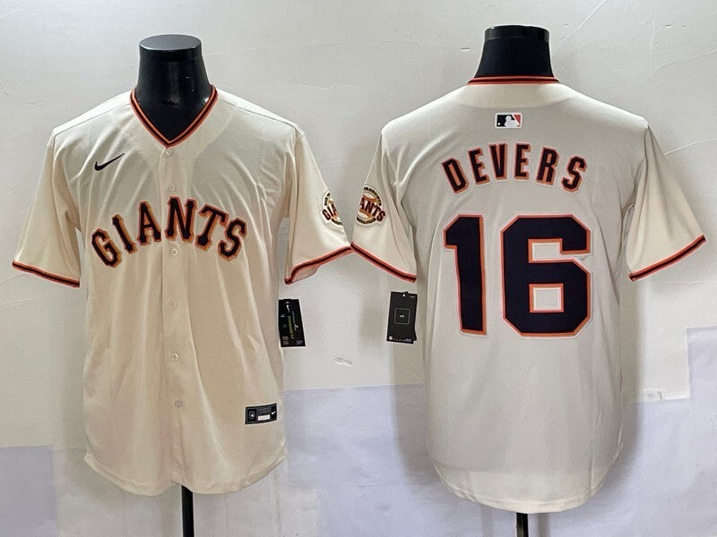 San Francisco Giants #16 Rafael Devers Style 1
