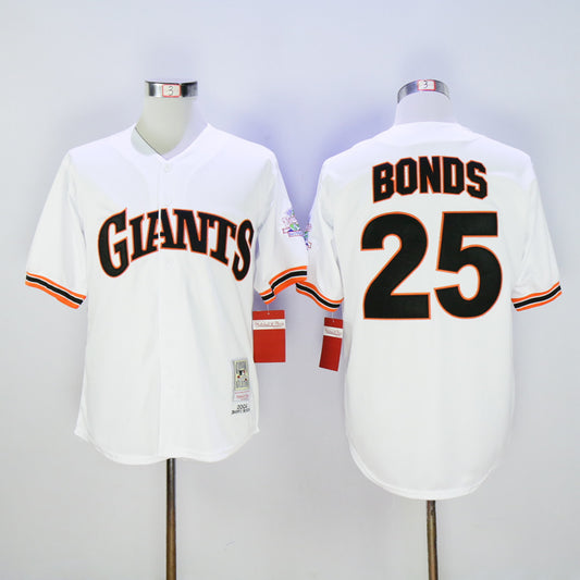 San Francisco Giants #25 Giants 25 White 1989 Retro