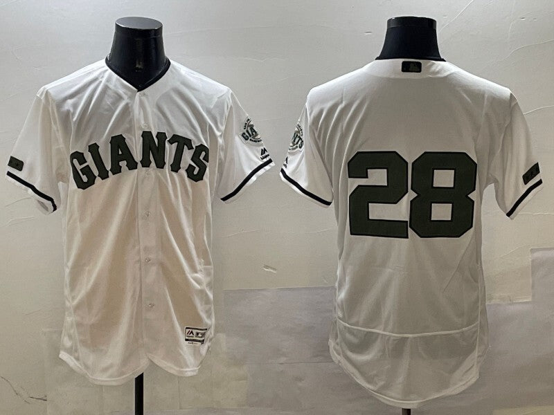 San Francisco Giants #28 Buster Posey Giants Adult Style 1