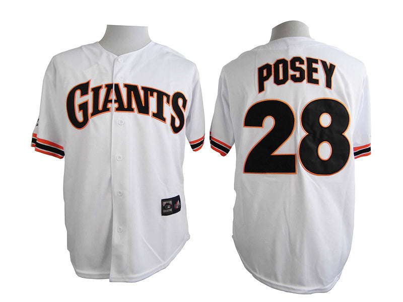 San Francisco Giants #28 Giants 28 White 1989 Inverted
