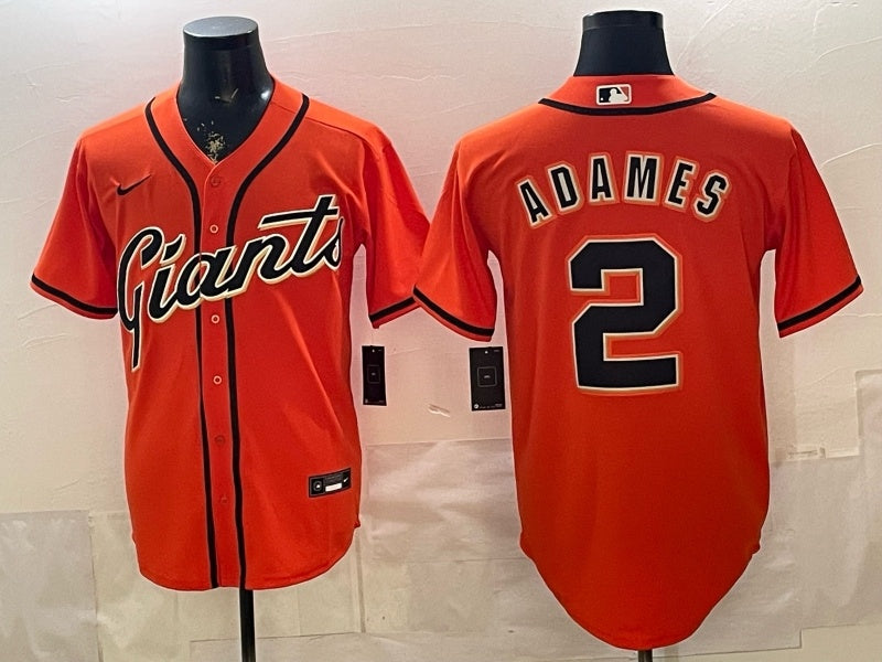 San Francisco Giants #2 Willy Adames Giants