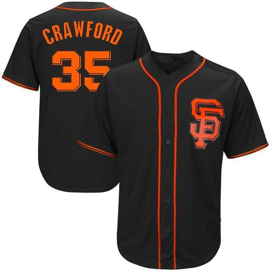 San Francisco Giants #35 Brandon Crawford Style 4