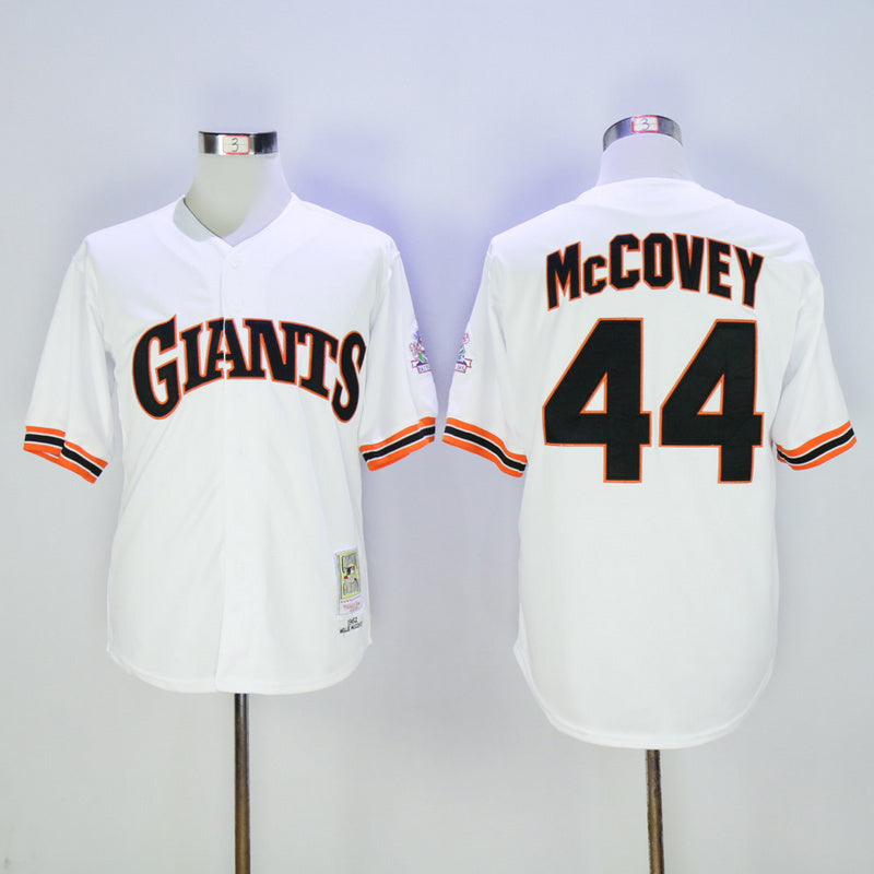 San Francisco Giants #44 Giants 44 White 1989 Retro