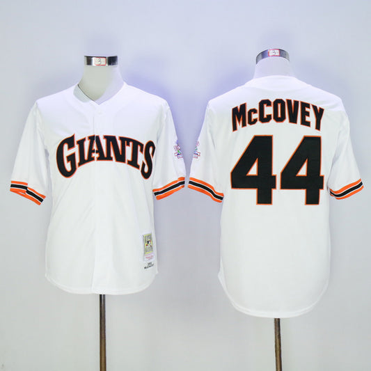 San Francisco Giants #44 Giants 44 White 1989 Retro