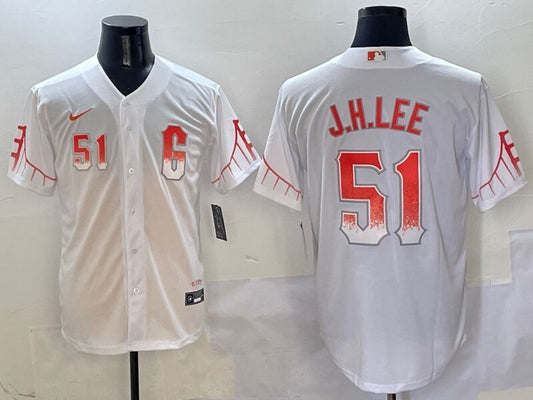 San Francisco Giants #51 Jung Hoo Lee Giants Style 4