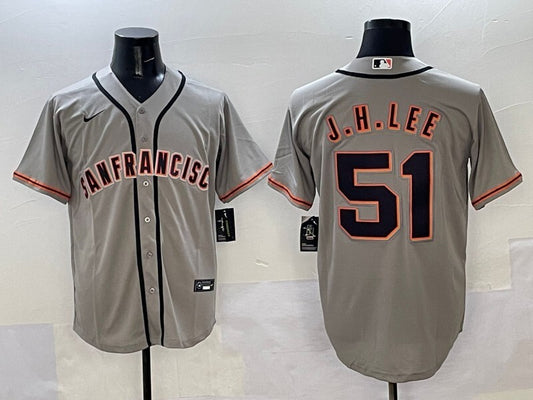 San Francisco Giants #51 Jung Hoo Lee Giants Style 6