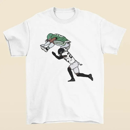 Saquon Barkley Backwards Hurdle T-Shirt Hoodie, Sweatshirt | InkThreadWorks.com