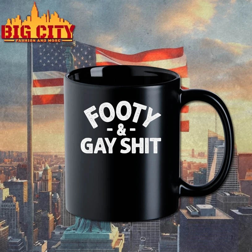 Sarah Spain Footy &amp; Gay Shit t-shirt