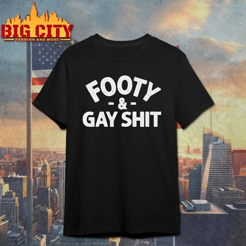Sarah Spain Footy &amp; Gay Shit t-shirt