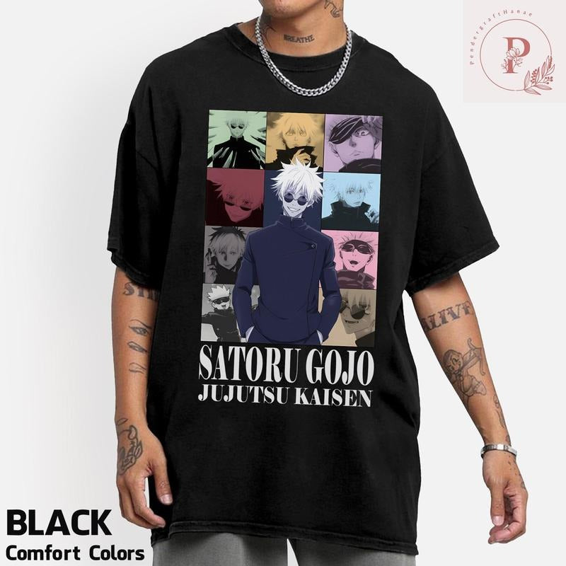 Satoru Gojo Tour Anime Shirt, Gojo Shirt, Anime Manga Shirt, Anime Lovers Shirt