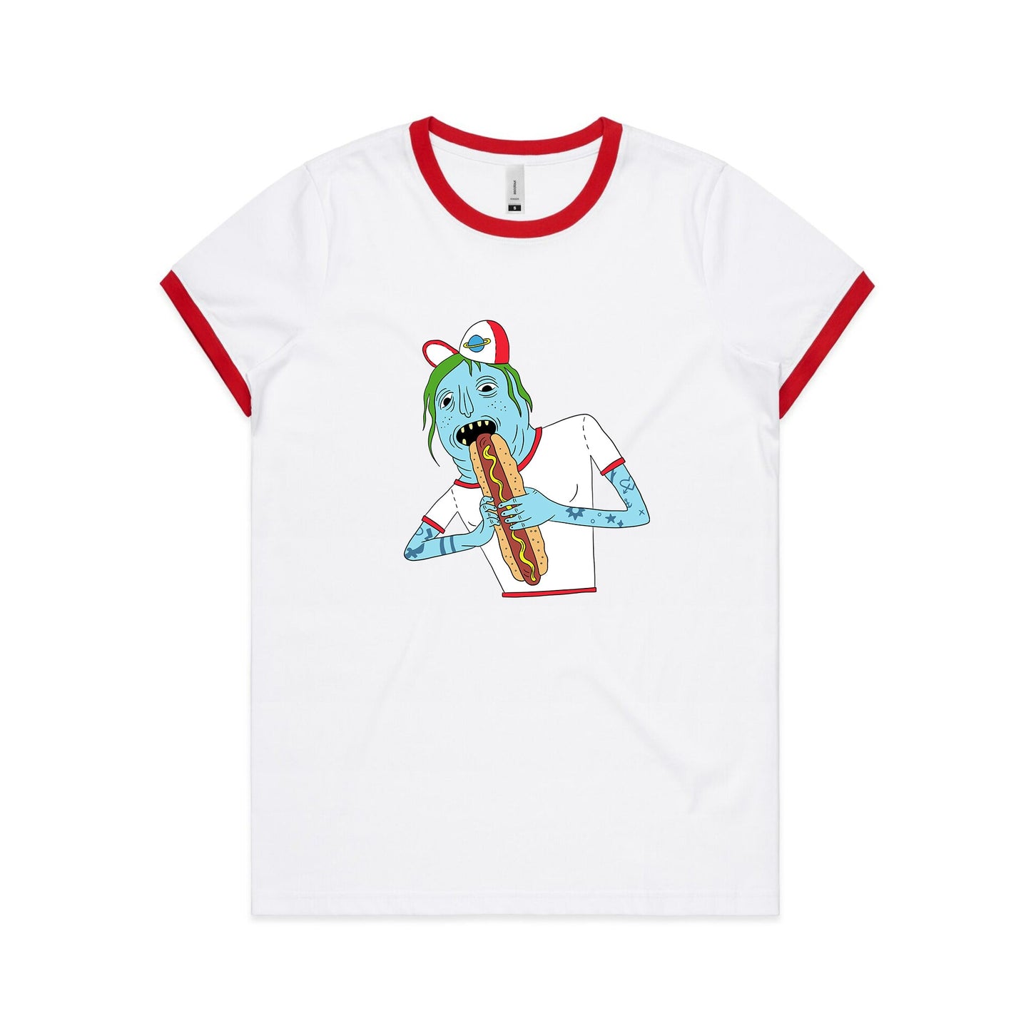 Saturn Devouring His Hot Dog Tee