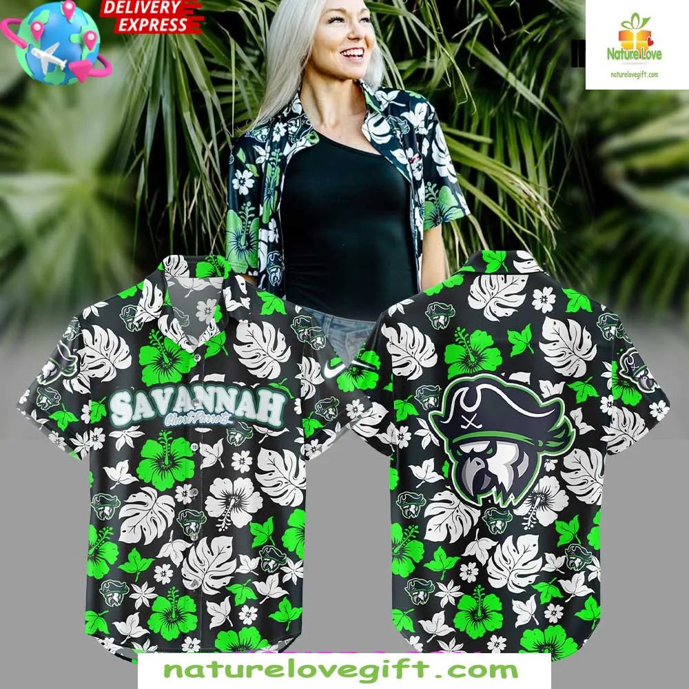 Savannah Ghost Pirates Parrots Style Special Hawaiian Shirt
