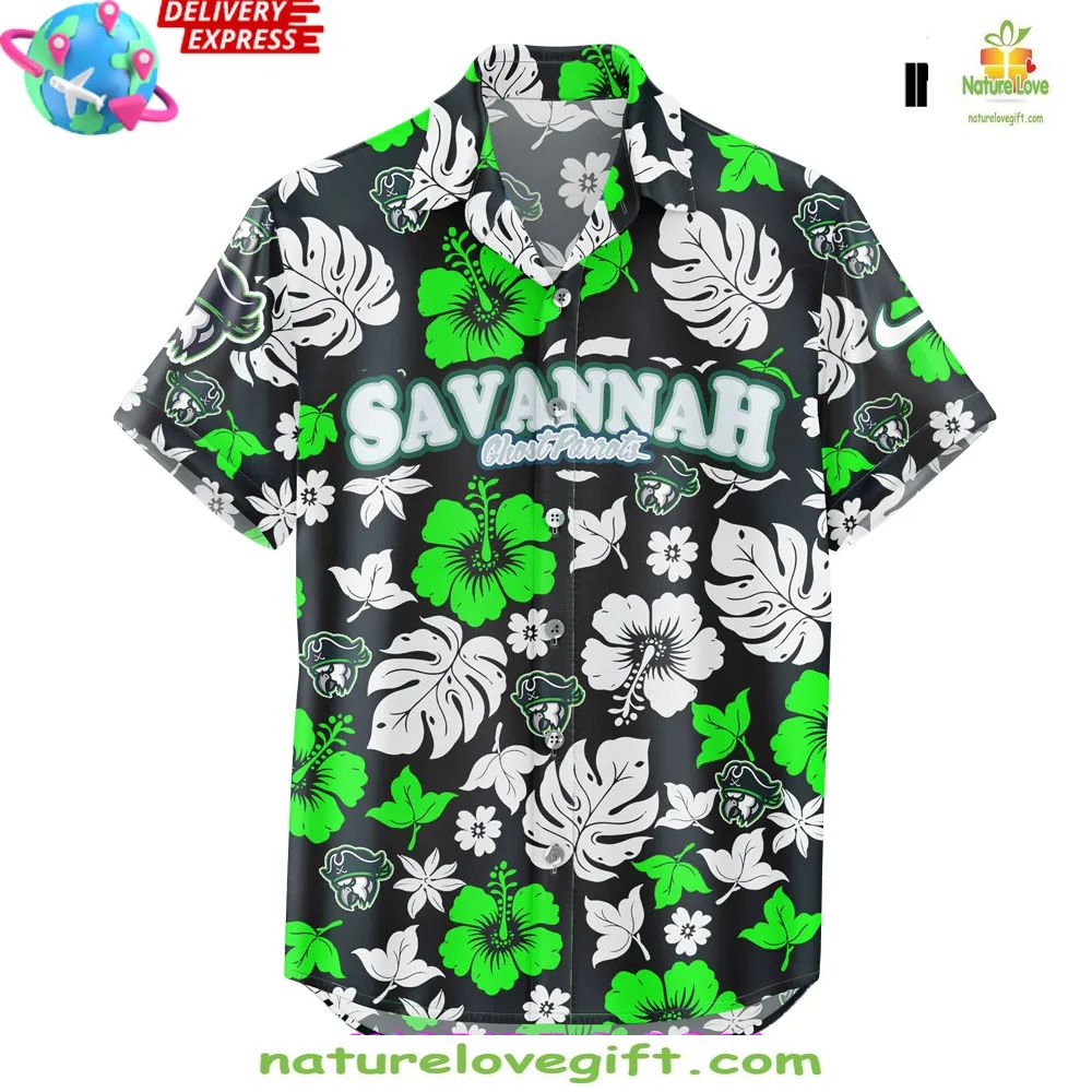 Savannah Ghost Pirates Parrots Style Special Hawaiian Shirt