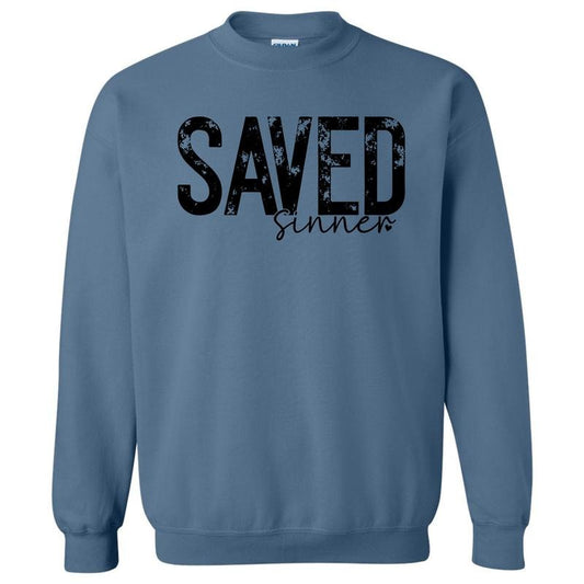Saved Sinner Sweatshirt 'NLB' T-Shirts, Hoodie | InkThreadWorks.com