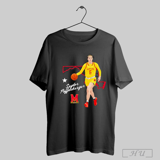 Saylor Poffenbarger Maryland Basketball 2025 T Shirt