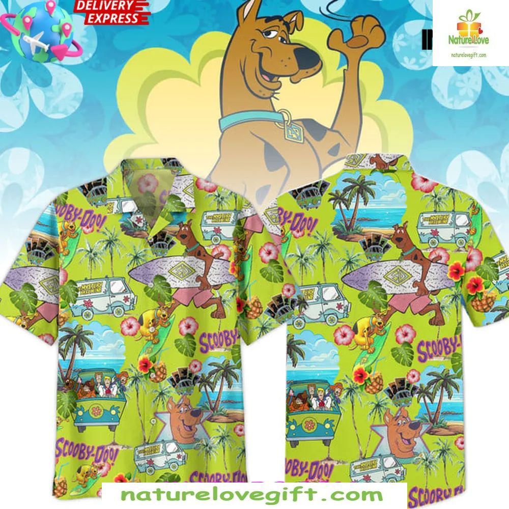 Scooby-Doo Summer Vibes Hawaiian Shirt