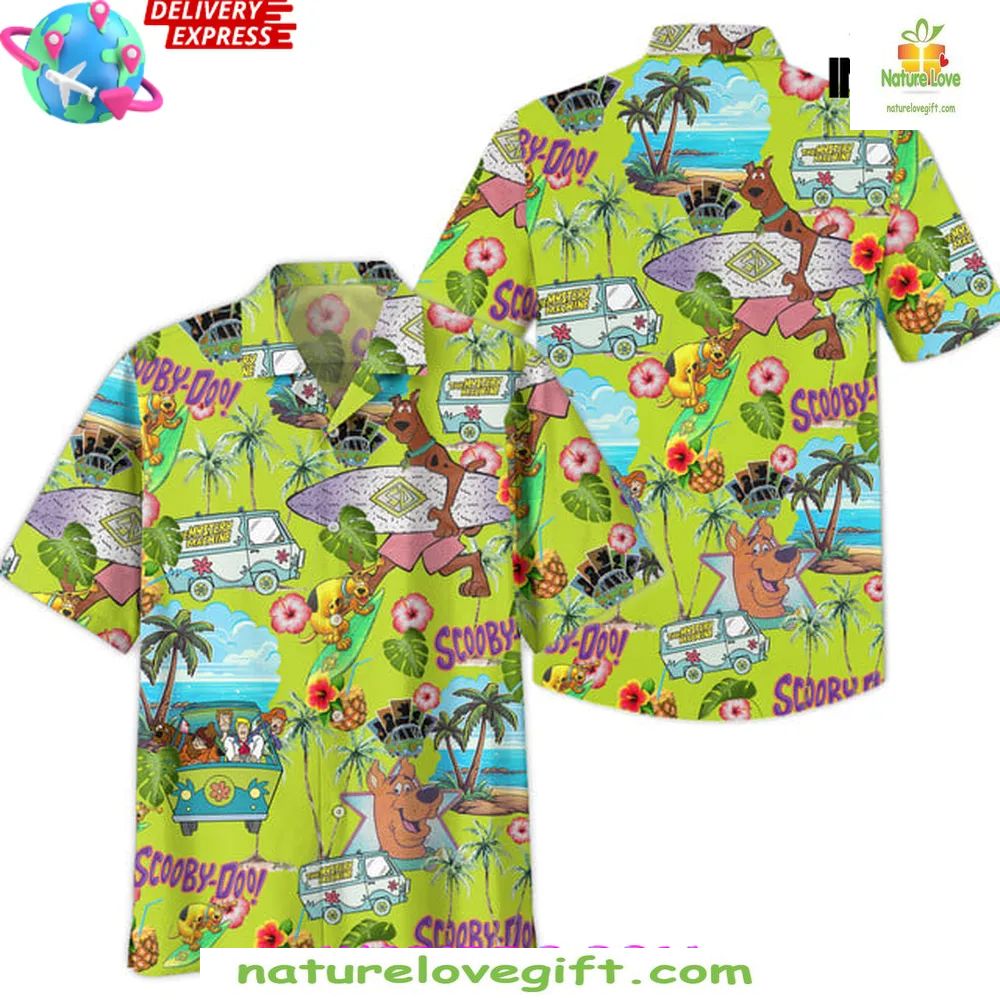 Scooby-Doo Summer Vibes Hawaiian Shirt