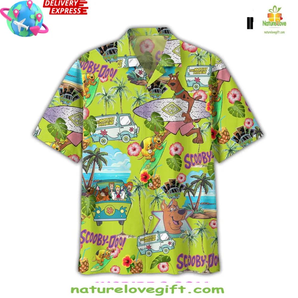 Scooby-Doo Summer Vibes Hawaiian Shirt