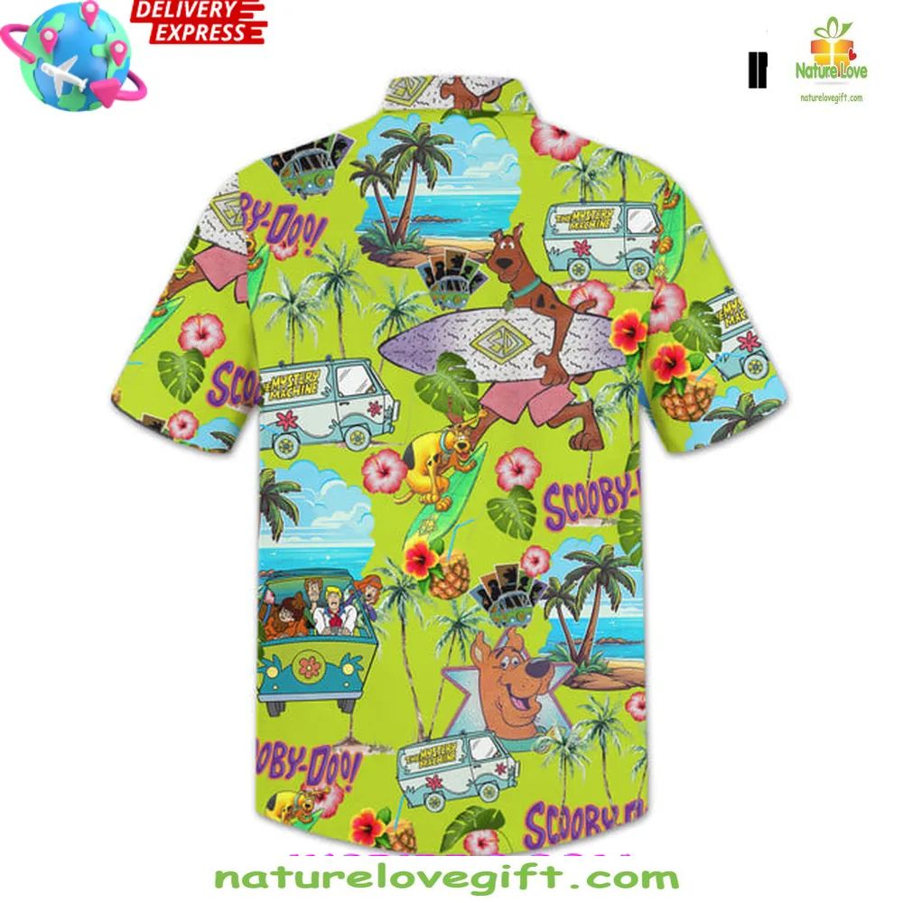 Scooby-Doo Summer Vibes Hawaiian Shirt