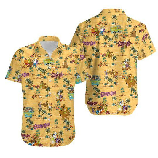 Scooby-doo tropical hawaiian shirt gift for family and friend 2709373