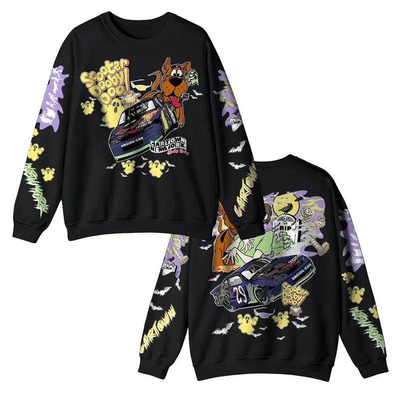 Scoobyy Doo Vintage T Shirt, Horror Movie Tee, Halloween T Shirt, Halloween Gifts, Scoobyy Doo Halloween Shirt