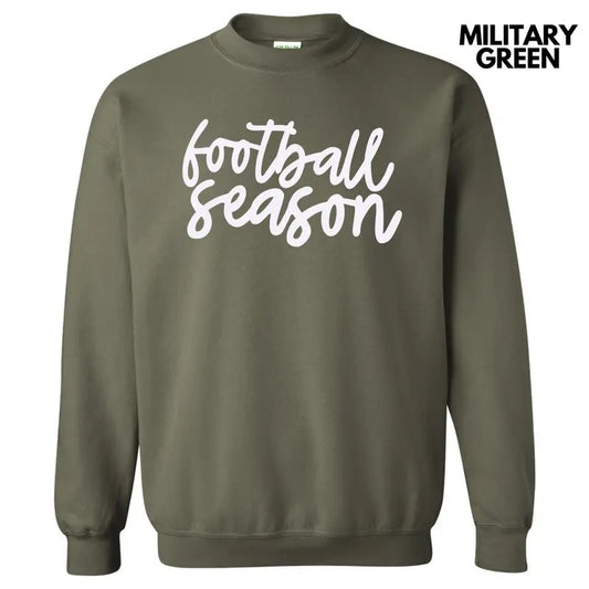 Script Football Season Sweatshirt 'NLB' T-Shirts, Hoodie | InkThreadWorks.com