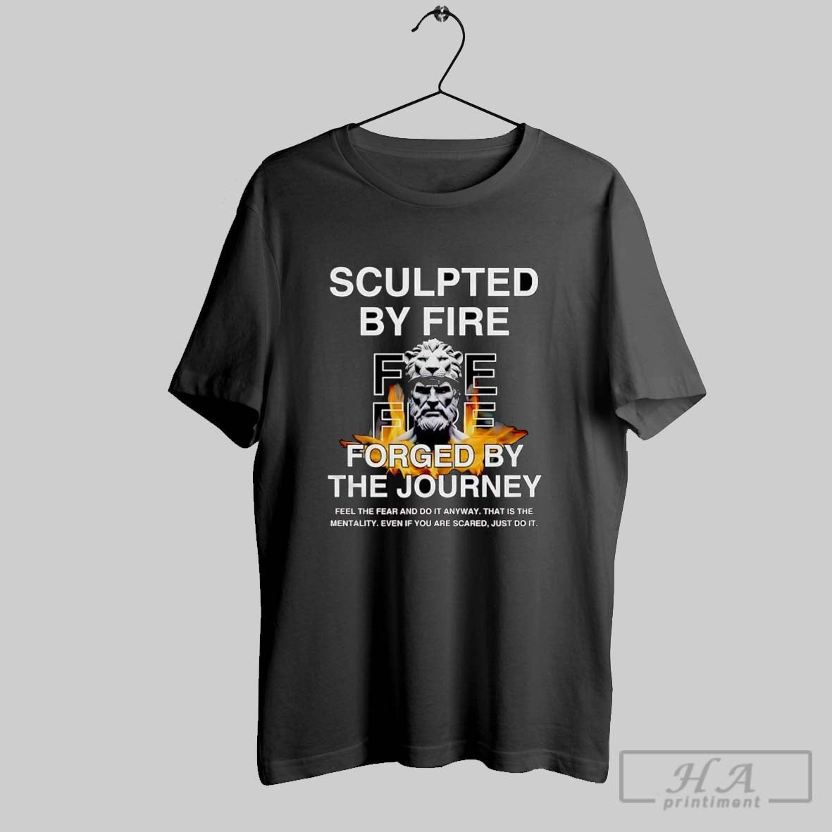 Sculpted By Fire Forged By The Journey Shirt Hoodie Sweater Longsleeve And V Neck