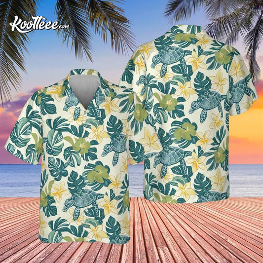 Sea Turtle Summer Hawaiian Shirt