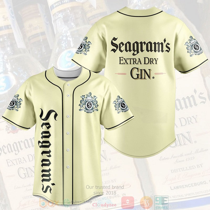 Seagram's Extra Dry Gin Baseball shirt