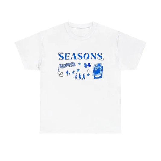 Season Wave to Earth T shirt, Season T shirt Menswear T-Shirt Hoodie, Sweatshirt | InkThreadWorks.com