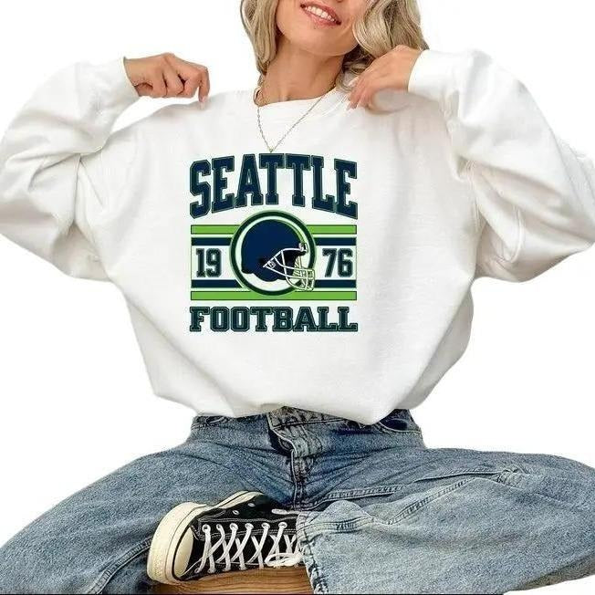 Seattle Football Sweatshirt, Trendy Seattle Football Seattle Game Day Sweatshirt, Womenswear Football Fan T-Shirts, Hoodie