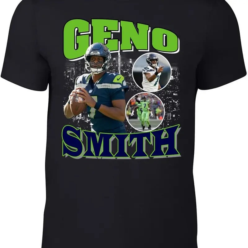 Seattle Geno Smith Bootleg Style T-Shirt Hoodie, Sweatshirt | InkThreadWorks.com
