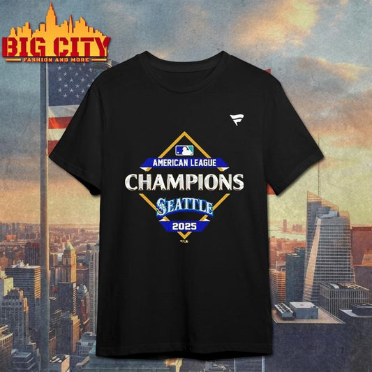 Seattle Mariners American League Champions 2025 Shirt