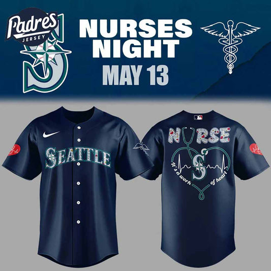 Seattle Mariners Baseball Jersey Outfit For Nurses Night 2025 - Padres Jersey Oasis: Elevate Your Baseball Style Game