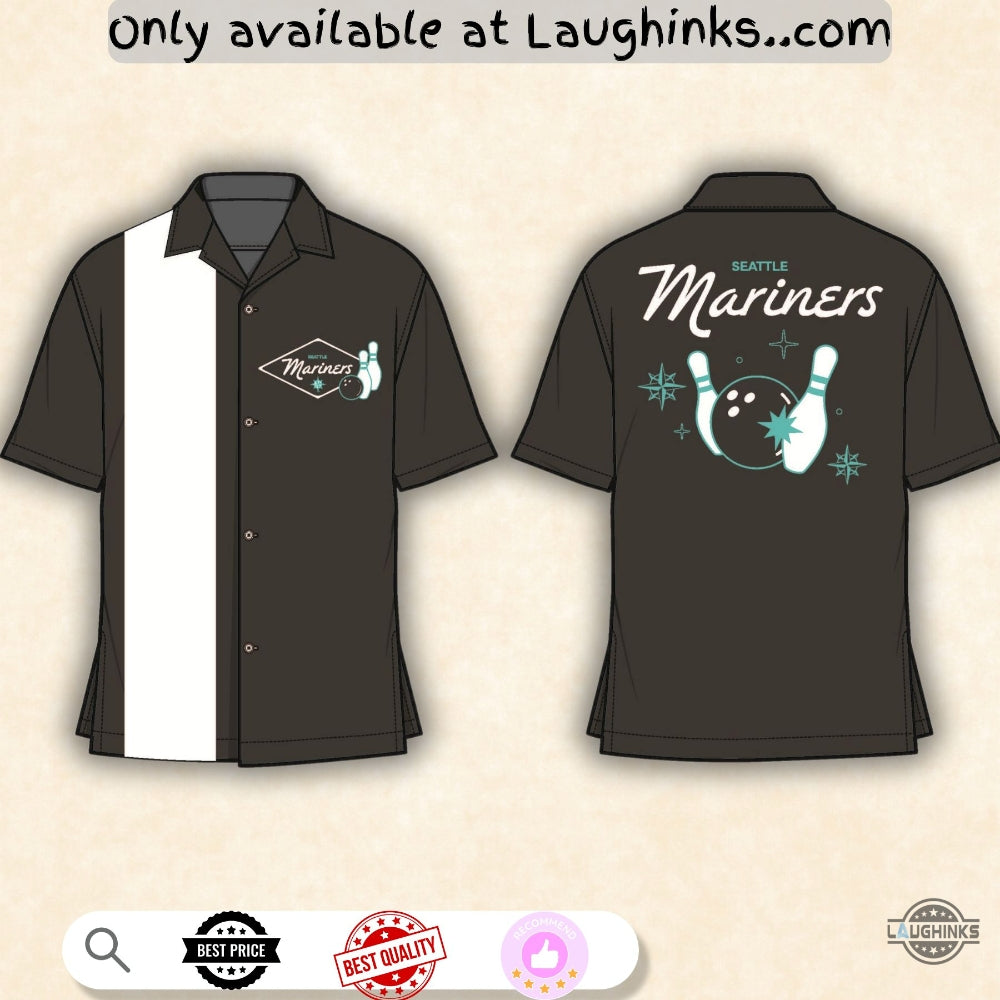 Seattle Mariners Bowling Night Hawaiian Shirt Giveaway 2025