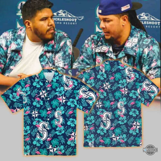 Seattle Mariners Hawaiian Shirt Night 2024 NEW