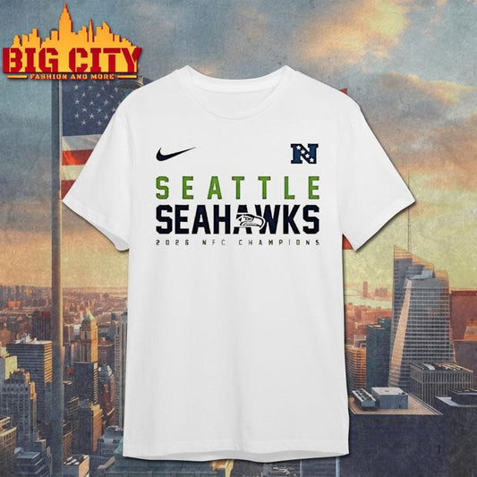Seattle Seahawks 2026 Nfc Champions Logo Shirt